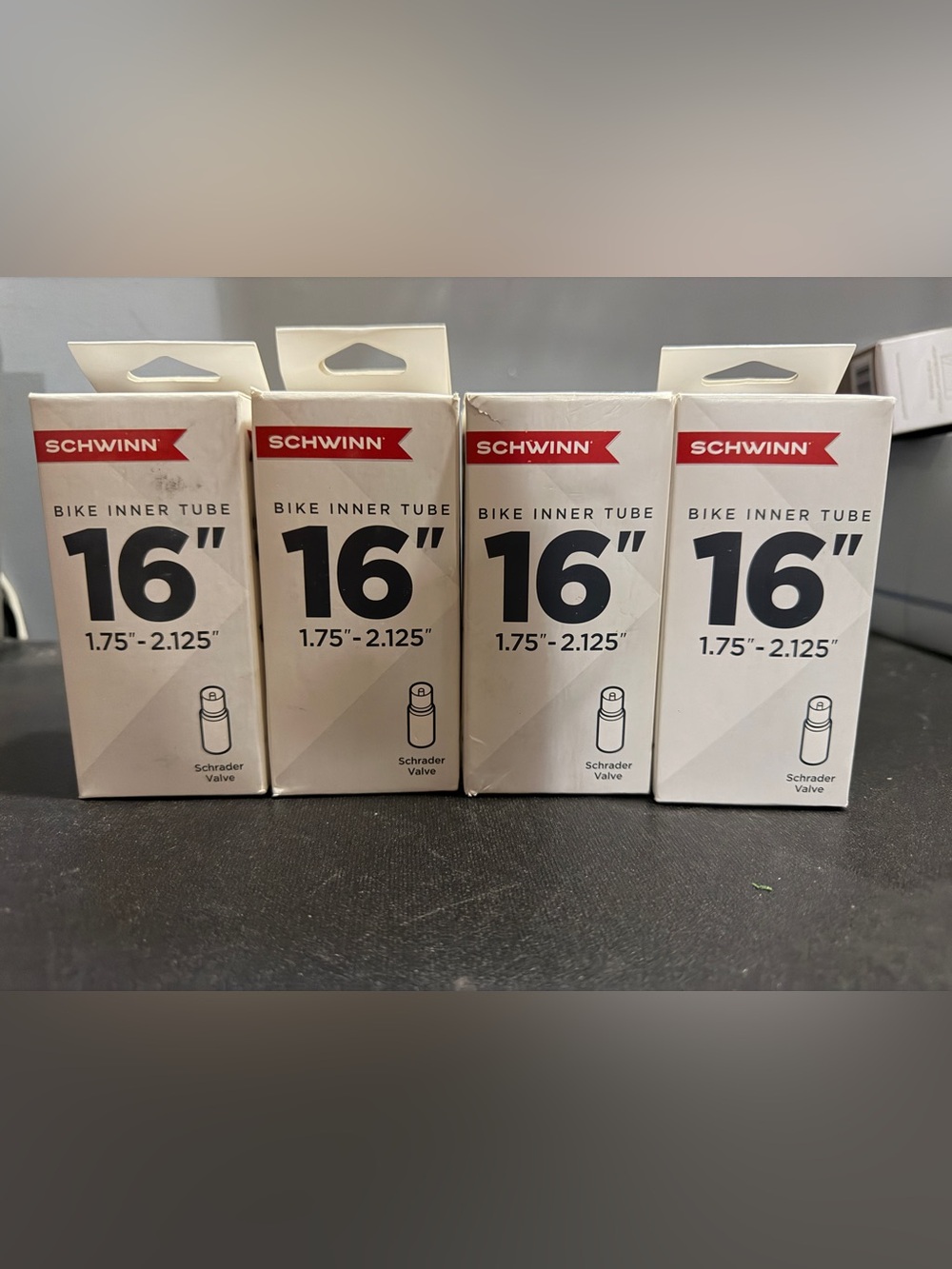 SCHWINN BIKE INNER TUBE 16”- lot of 4‼️‼️